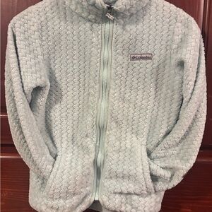 Columbia Light Blue Fleece Jacket